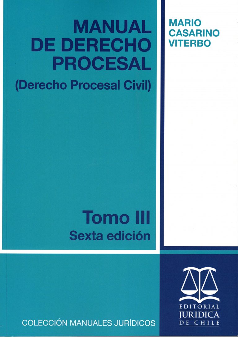 Manual De Derecho Procesal. Tomo III N°43 – AREMI