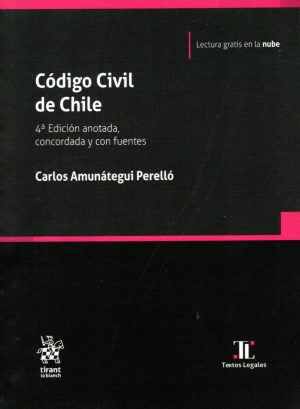 Código Civil de Chile. 4ª Edición Pocket 2022