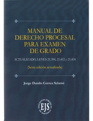 Manual De Derecho Procesal Para Examen De Grado. 6ta Edición ...