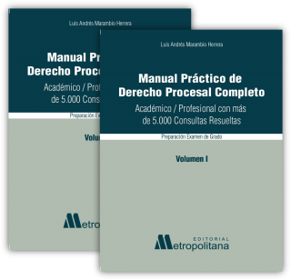 Manual Práctico De Derecho Procesal Completo. 2 Volúmenes – AREMI