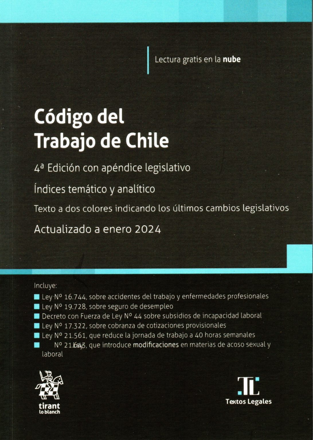 Código Del Trabajo De Chile 4ta Edición Pocket 2024 Aremi