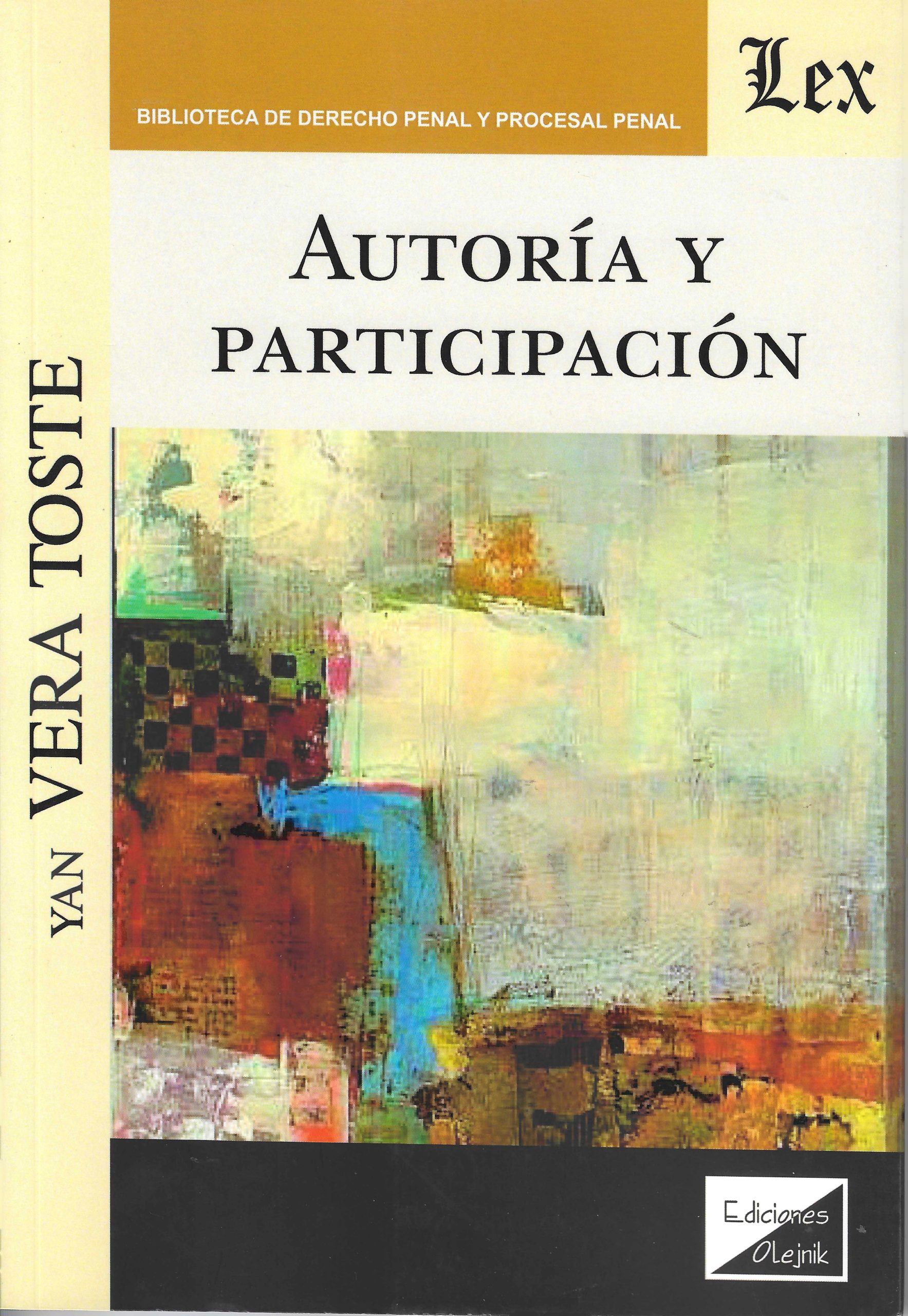 Autoría y Participación