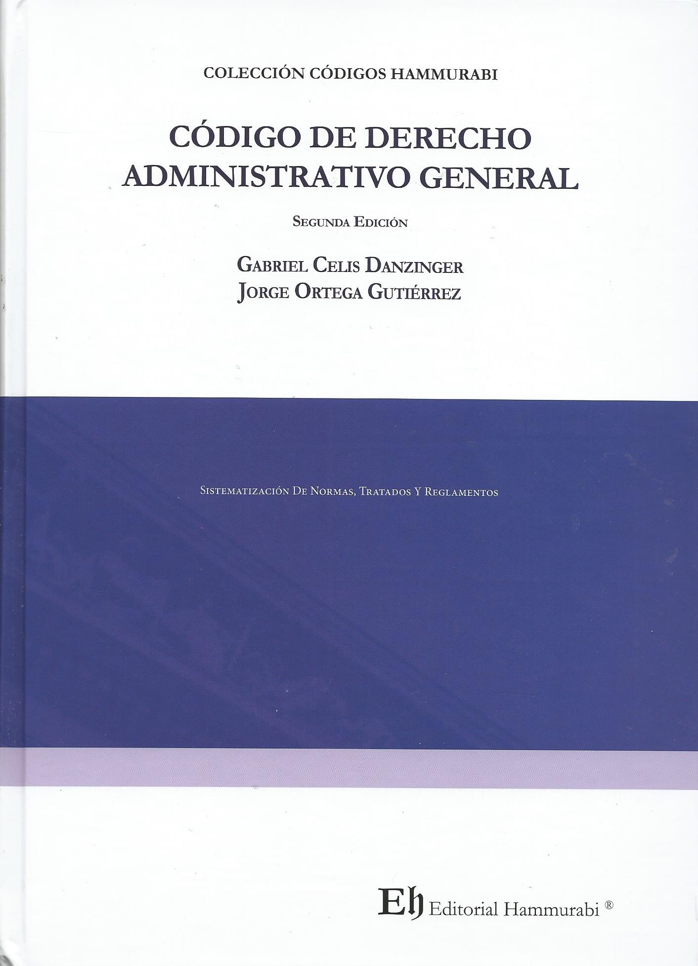 Código de Derecho Administrativo General. 2° Edición