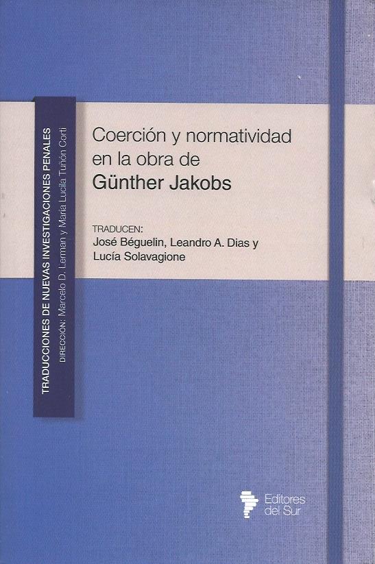 Coerción y Normatividad en la Obra de Günther Jakobs, N°5