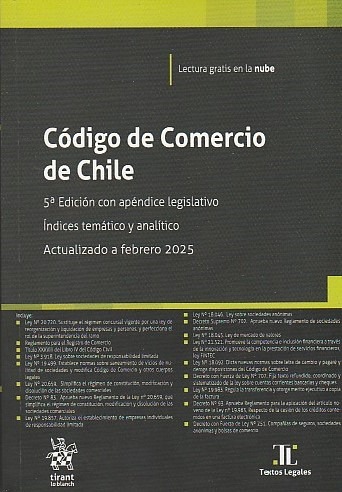 Código de Comercio de Chile Pocket 2025