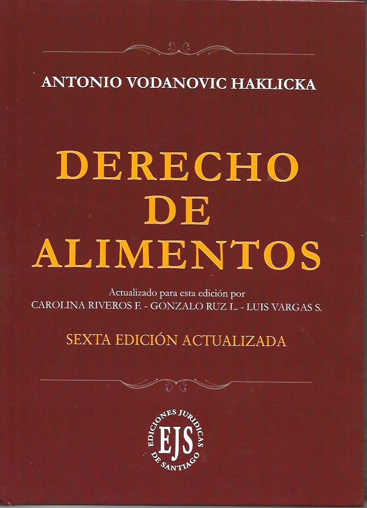 Derecho de Alimentos, Sexta Edición
