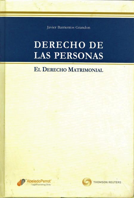 Derecho de las Personas. El Derecho Matrimonial.