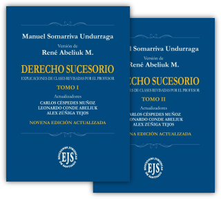 Derecho Sucesorio 2 Tomos. 9na Edición Actualizada
