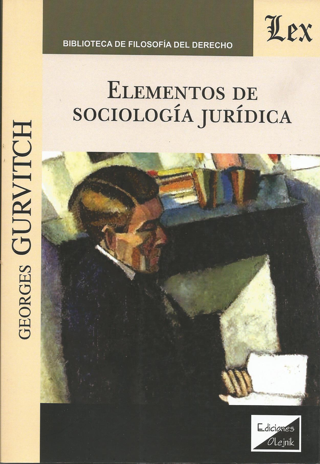 Elementos de Sociología Jurídica
