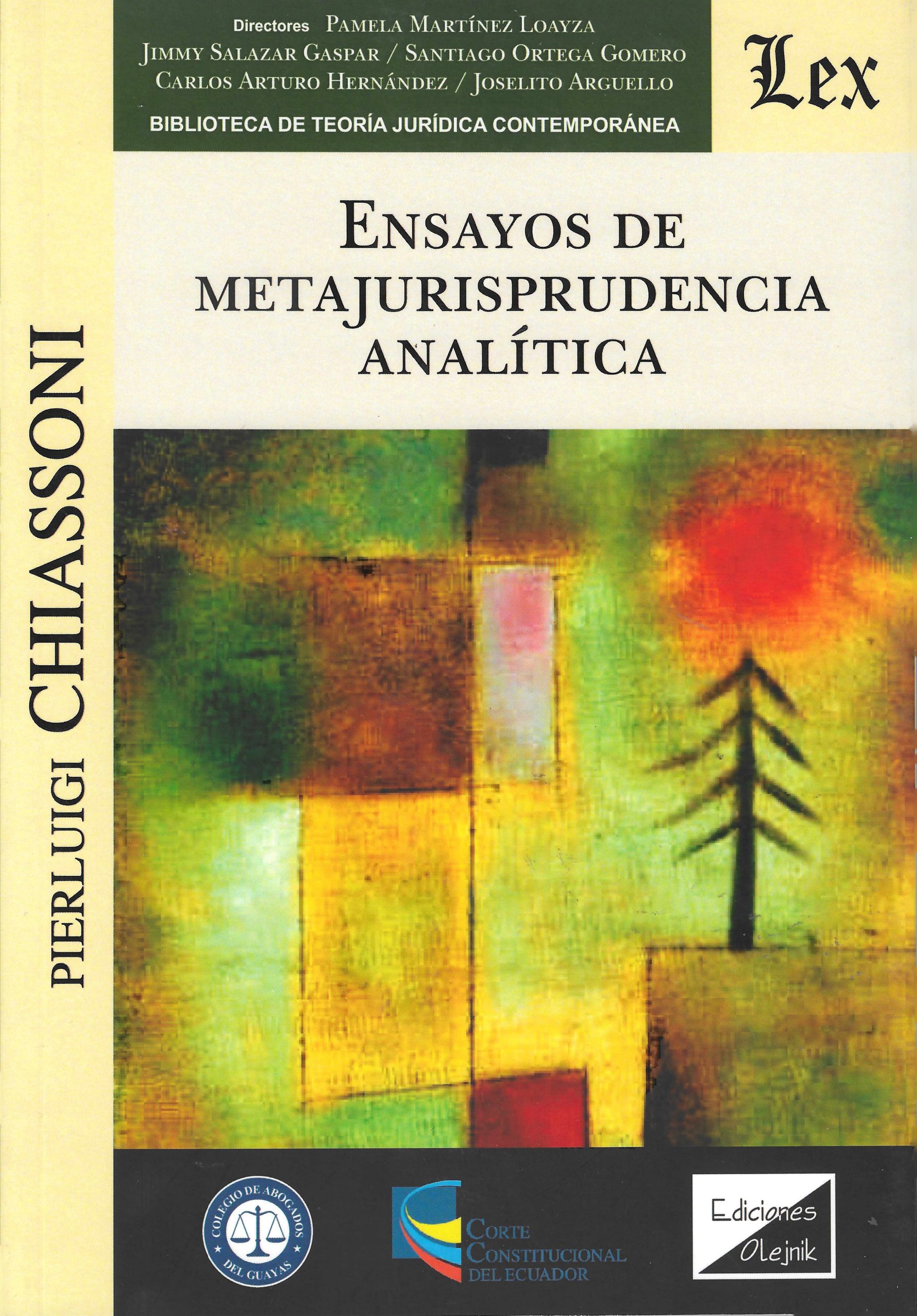 Ensayos de Metajurisprudencia Analitica