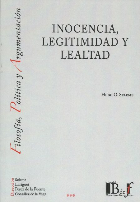 Inocencia, legitimidad y lealtad