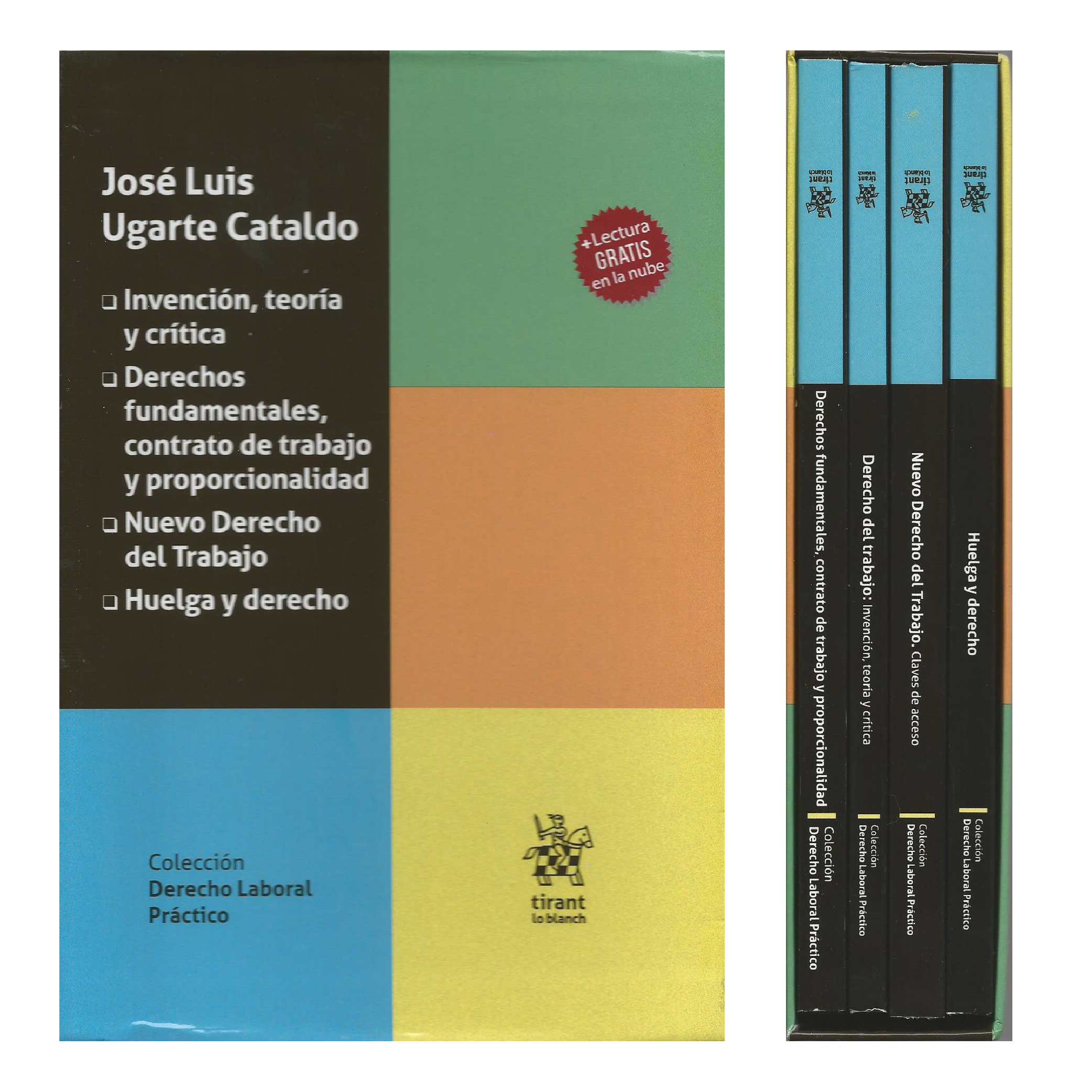 José Luis Ugarte Cataldo, Colección Derecho Laboral Práctico, Caja contenedora 4 Títulos