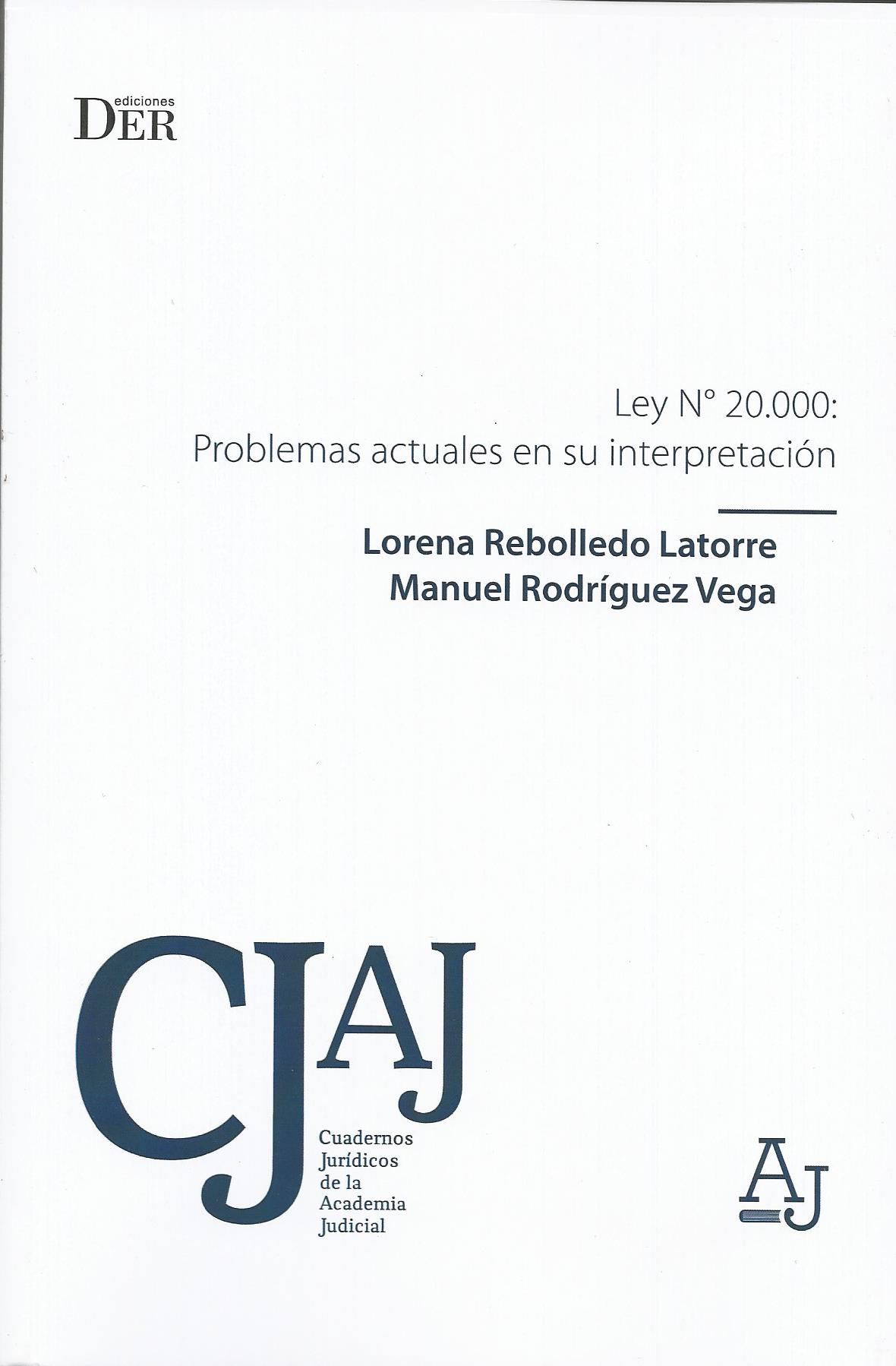 Ley N° 20.000: Problemas Actuales en su Interpretación