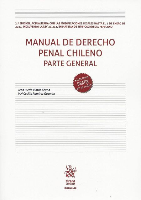 Manual de derecho penal chileno. Parte general 2º Edición
