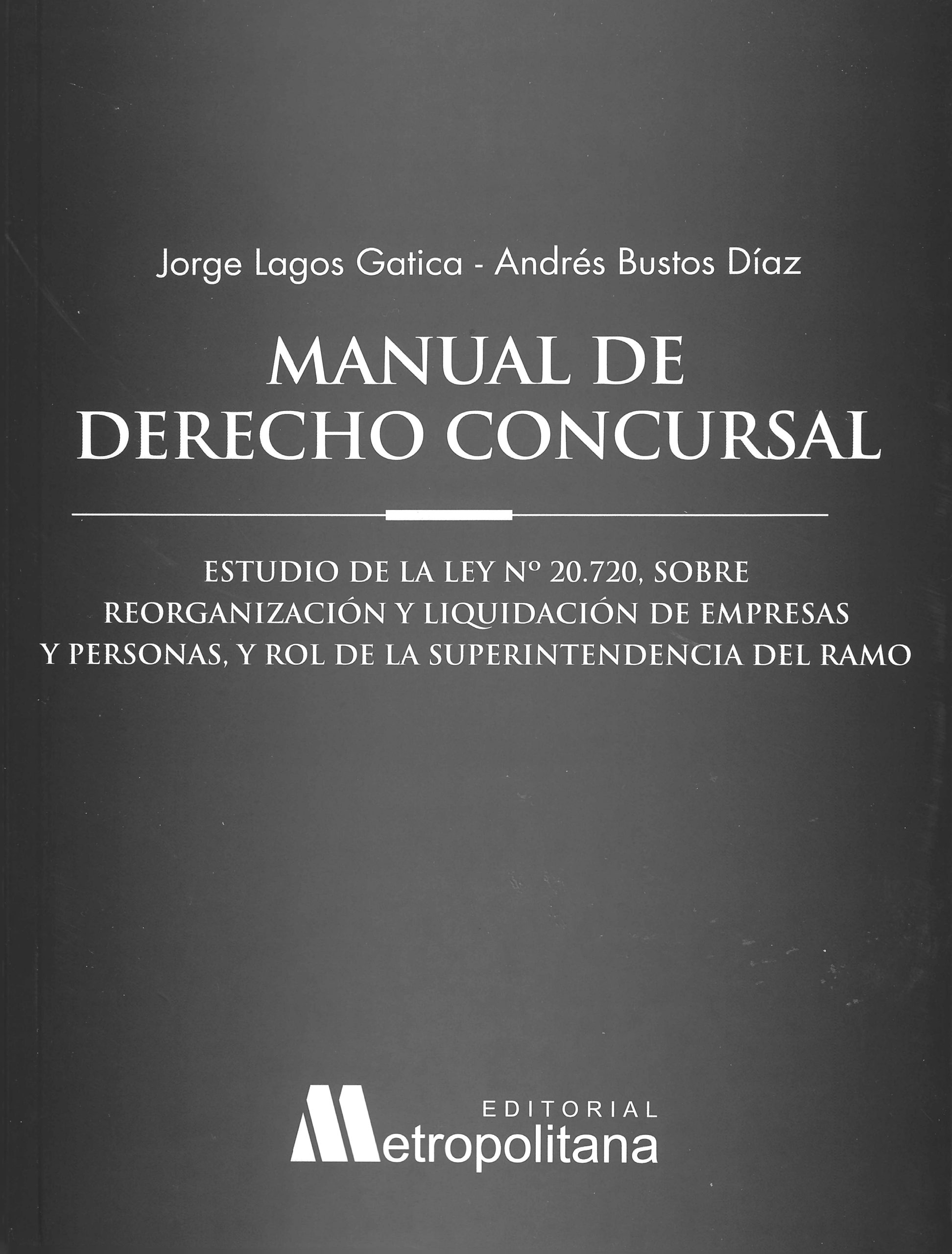 Manual de Derecho Concursal