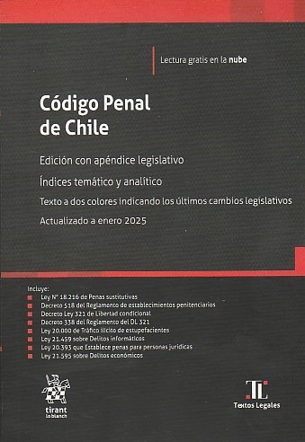 Código Penal de Chile 2025 Pocket