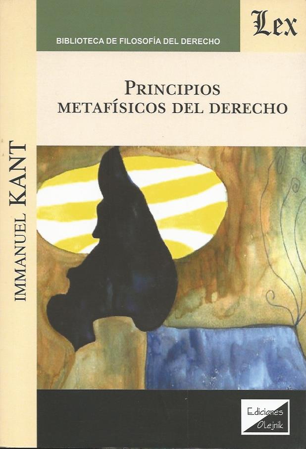 Principios Metafísicos del Derecho