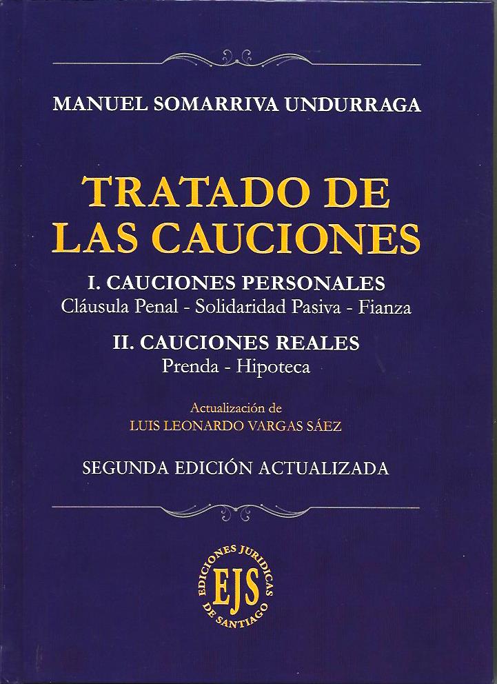 Tratado de las Cauciones. 2°Edición Actualizada