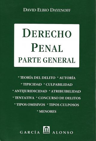 Derecho Penal, Parte General