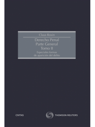 Derecho Penal parte General Tomo II Especiales Formas de Aparición del Delito