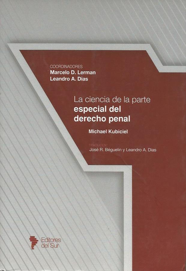 La Ciencia de la Parte Especial del Derecho Penal