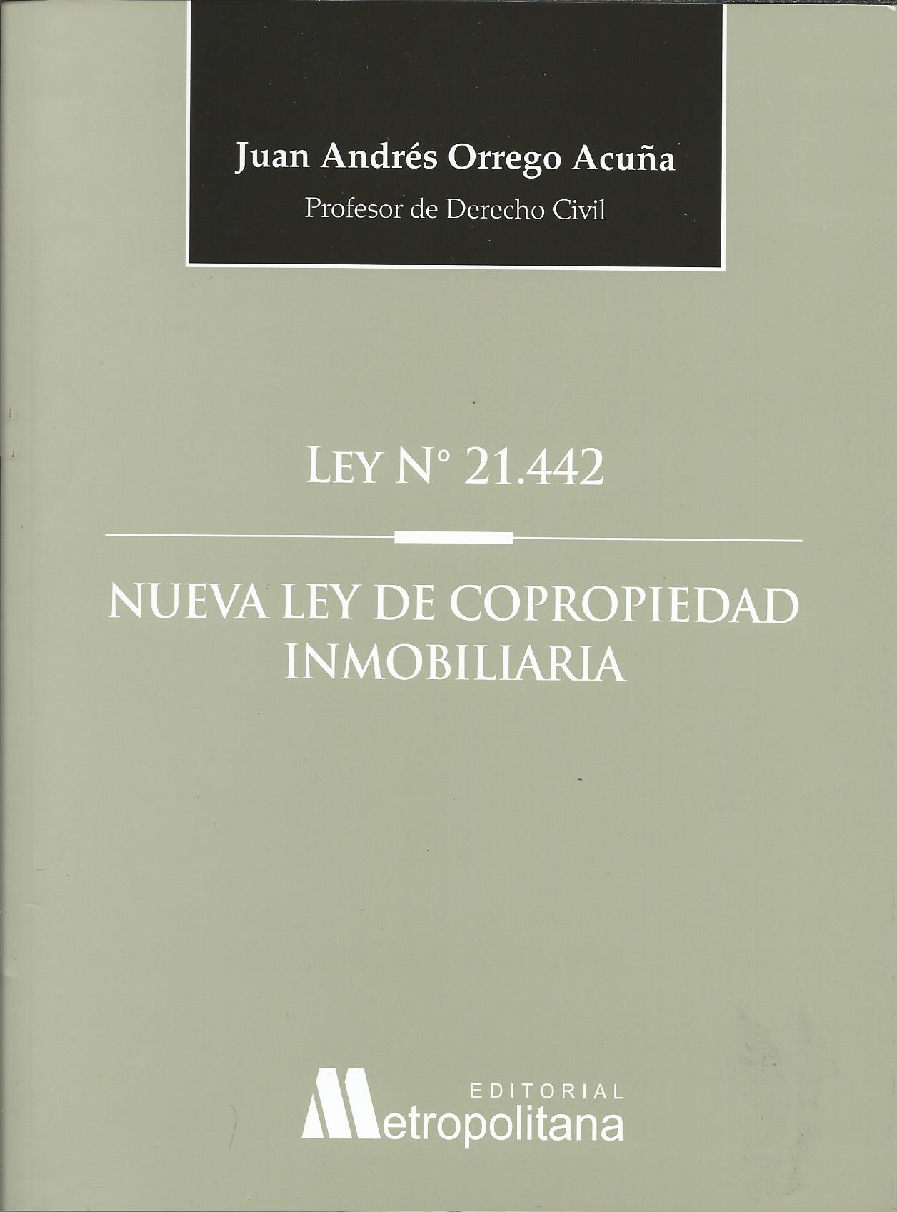 Ley N° 21.442, Nueva Ley de Copropiedad Inmobiliaria