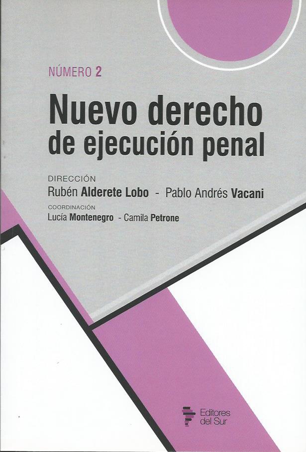 Nuevo Derecho de Ejecución Penal N° 2