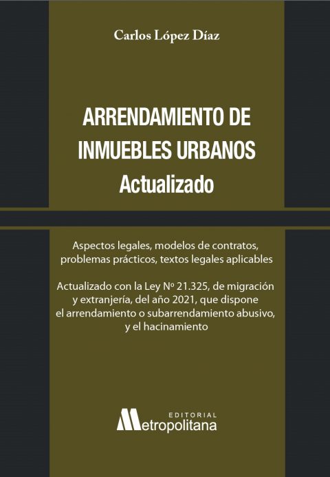 Arrendamiento de Inmuebles urbanos. Actualizado