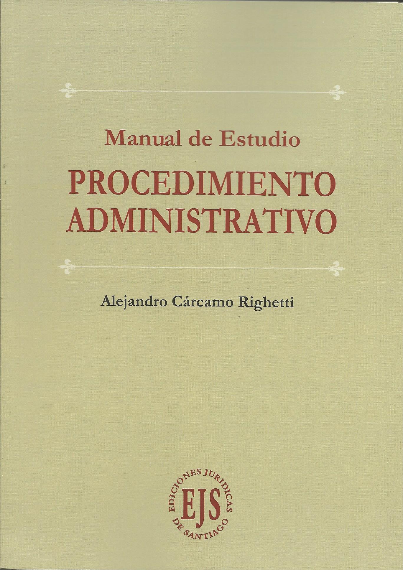 Manual de Estudio, Procedimiento Administrativo