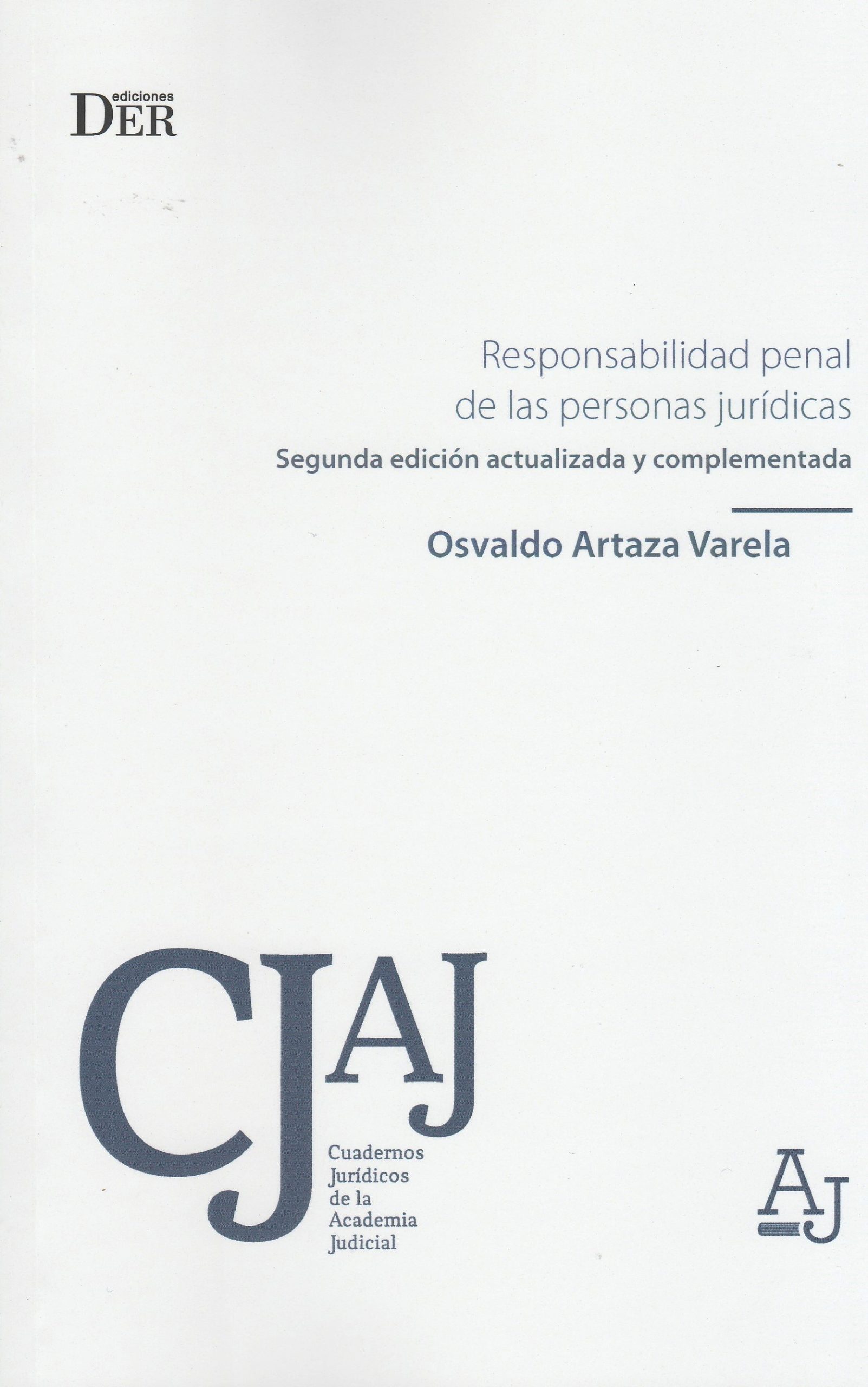 Responsabilidad Penal de las Personas Jurídicas, 2°Edición