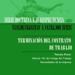 Terminación del Contrato de Trabajo. 3ª Parte