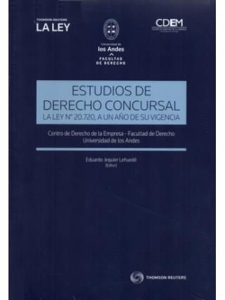 Estudios de derecho Concursal La Ley N° 20.720