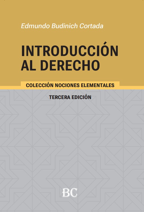 Introducción al Derecho. Tercera Edición