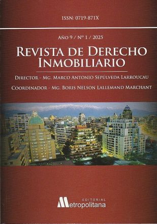 Revista de Derecho Inmobiliario Año 9/N°1/2025