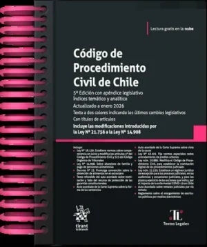 Código de Procedimiento Civil de Chile Anillado 2026, 5ta Edición